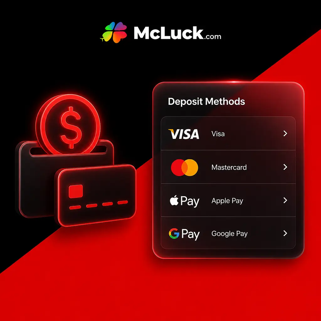 Deposit Methods on McLuck Casino