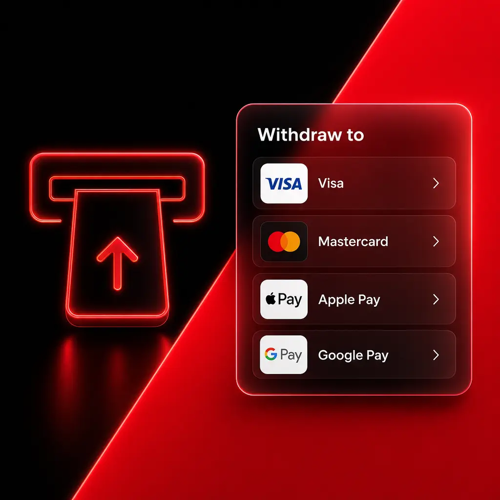 Withdrawal Methods on the McLuck